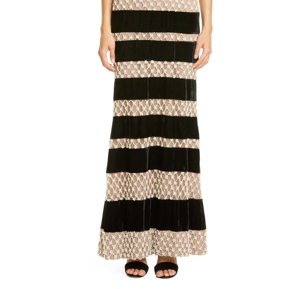 Patbo Patricia Bonaldi Velvet Gown Runway Dress NWT - Picture 2 of 10